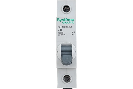 Выкл. автомат. 1Р С16А 4,5кА Сity9 C9F34116 - купить по низкой цене в Краснодаре | ЮгКабель