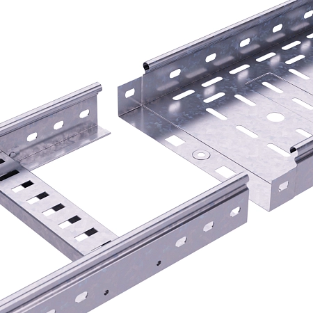 Лоток метал. перф. 100х50х3000  0,6мм SPL3510 - купить по низкой цене в Краснодаре | ЮгКабель
