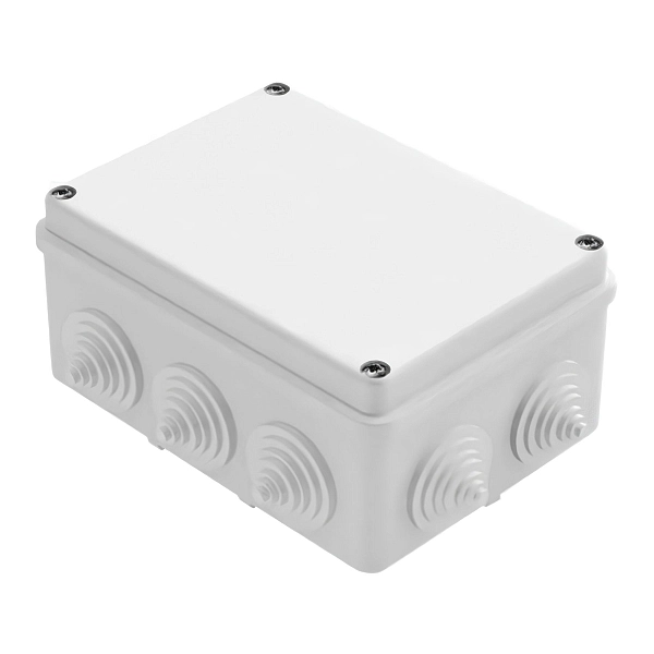 Коробка монтажная ОП 150х110х70 с 10 вводами IP44 (серый) GE41241 в каталоге ЮгКабель