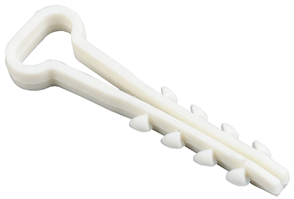 Дюбель-хомут  5-8  (нейлон) белый прямоугольный (100шт) ИЭК UHH35-5-8-100 в каталоге ЮгКабель