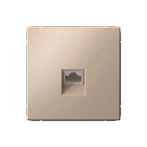 Розетка СП 1-м компьютерная RJ45 кат.5E механизм песочный ARTGALLERY GAL001283 в каталоге ЮгКабель