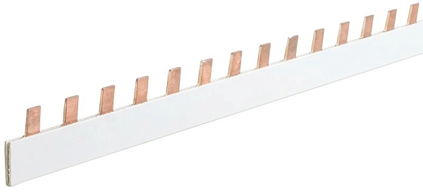 Шина соединительная типа PIN (штырь) 1Р 100А (длина 1000мм) 54 мод. YNS21-1-100 в каталоге ЮгКабель