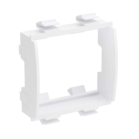 Каркас под розетку VIVA, 2 модуля, белый, RAL 9016  F0000A - купить по низкой цене в Краснодаре | ЮгКабель
