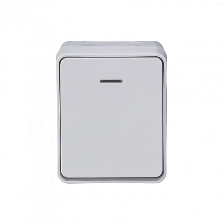 Выключатель 1-кл. ОП IP54 10AX с подсветкой бел. Profi54 ATN540113 в наличии по выгодной цене. Краснодар. ЮГКАБЕЛЬ.