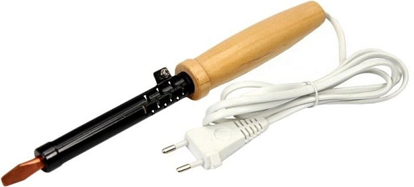 Паяльник ПД ЭПСН 230 В 80 Вт с деревянной рукояткой 12-0280 в каталоге ЮгКабель