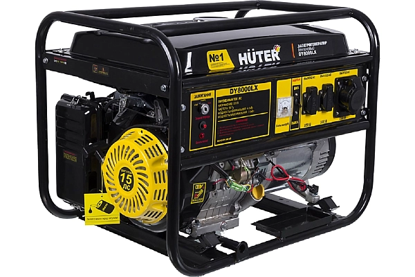 Электрогенератор DY  8000 LX-электростартер, 1-фазный (6,5 кВт) 64/1/19 в каталоге ЮгКабель