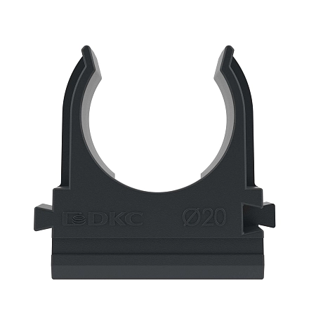 Держатель для труб d20 мм, черный 51020N - купить по низкой цене в Краснодаре | ЮгКабель