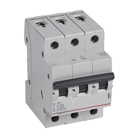 Выкл. автомат. 3Р С32A 4,5кА (RX3) 419711 - купить по низкой цене в Краснодаре | ЮгКабель