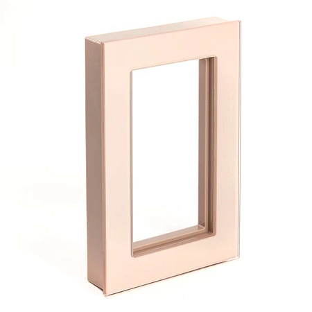 Рамка  2-местная (без перемычки), стекло серия Катрин, GFR00-7012-02, шампань 39567 в наличии по выгодной цене. Краснодар. ЮГКАБЕЛЬ.