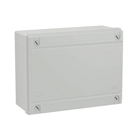 Коробка монтажная ОП 300х220х120 без вводов IP56 (серый) 54310 - купить по низкой цене в Краснодаре | ЮгКабель