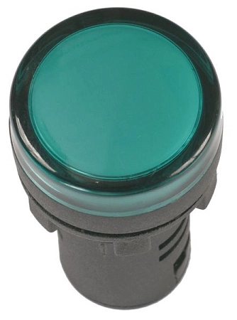 Лампа AD16DS(LED)матрица d16мм зеленый 24В AC/DC BLS10-ADDS-024-K06-16