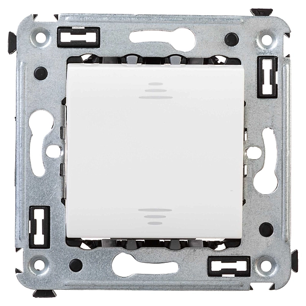 Переключатель одноклавишный в стену, "Avanti", "Белое облако" 4400113 в каталоге ЮгКабель