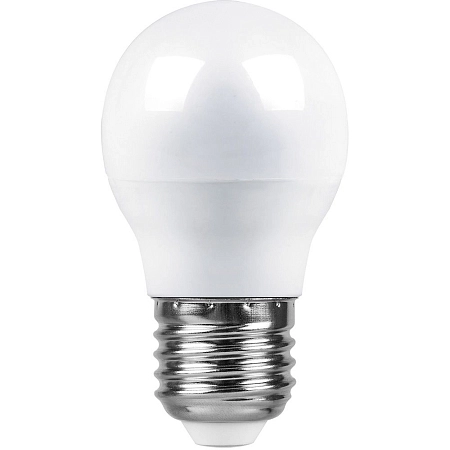 Лампа светодиод. LED  9W 4000К 820Лм Е27 30т.ч. G45 (82х45) (аналог 90W) шар LB-550 25805
