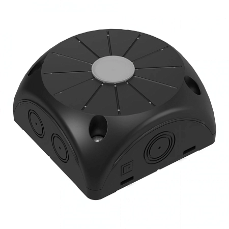 Коробка монтажная для видеокамер ОП 100х100х50 (HF) черн., двухкомп безгалог, IP68 (20шт/кор) 60-0500-9005