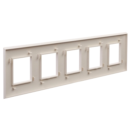 Рамка ARTLEBEDEV, "Avanti", "Ванильная дымка", 10 модулей 4405900 в наличии по выгодной цене. Краснодар. ЮГКАБЕЛЬ.