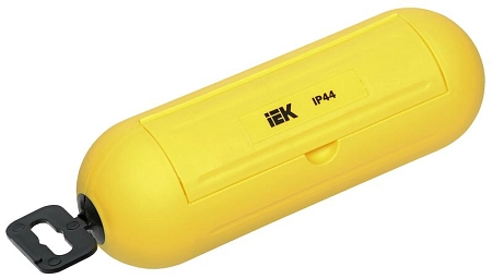 Бокс для защиты кабельного соединения IP44 желтый WBX10-44-K05