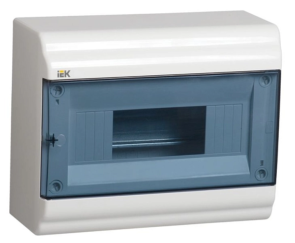 Щит настен.   9 мод. (190х236х100) IP41 белый (ЩРН-П-8) PRIME MKP82-N-09-41-20 Щит настен.   9 мод. (190х236х100) IP41 белый (ЩРН-П-8) PRIME MKP82-N-09-41-20 в каталоге ЮгКабель