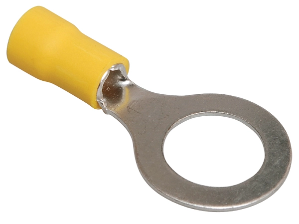 Наконечник НКИ 4-6 кольцевой изолированный диаметр отв. 8 мм (20 шт) UNL20-4-006-6-8 в каталоге ЮгКабель