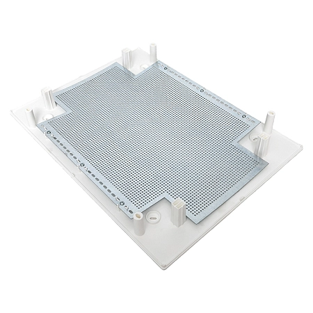 Щит настен. 54 мод. (526x396x112) IP41 "Unix", слаботочный ,белая дверь EKF PROxima ux-3m-nw-xl - купить по низкой цене в Краснодаре | ЮгКабель