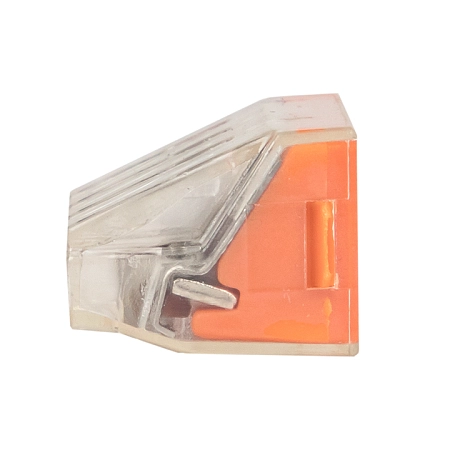 Клемма миниатюрная 4х2,5-6 (с пастой) линейное расположение контактов (4шт/уп.) plc-smk-773-174r - купить по низкой цене в Краснодаре | ЮгКабель