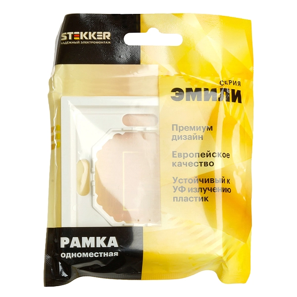 рамка 1-местная (белый фарфор) soft touch эмили 49884 - купить по низким ценам в Краснодаре Рамка 1-местная (белый фарфор) soft touch Эмили 49884 в наличии по выгодной цене. Краснодар. ЮГКАБЕЛЬ. в каталоге ЮгКабель