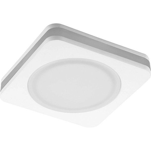 Светильник светодиодный (встраив.)   7W/175-260V 4000K 560Лм IP20 белый (AL601) 82х82 подсветка 28906 в каталоге ЮгКабель