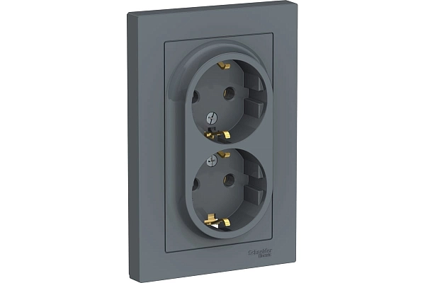 Розетка СП 2-м с з/к в сборе ГРИФЕЛЬ ATN000724 в каталоге ЮгКабель
