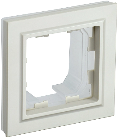 BRITE Рамка 1-мест. IP44 РУ-1-БрКр-44 беж. IEK BR-M12-44-K10