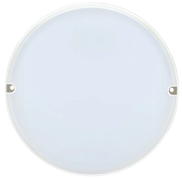 Светильник светодиодный 12W 6500К 760Лм IP54 198-253V (белый круг) ДПО 2005 d160 LDPO0-2005-12-6500-K01 в каталоге ЮгКабель