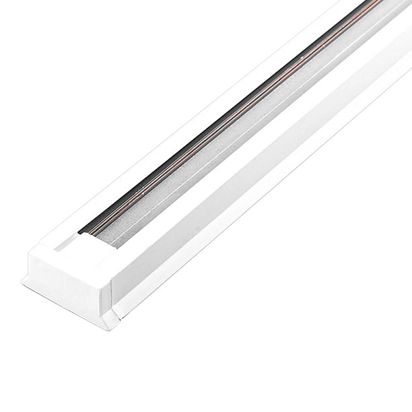 Шинопровод для трековых светильников 3м (белый) 2 заглушки и крепление, CAB1003 10339 в каталоге ЮгКабель