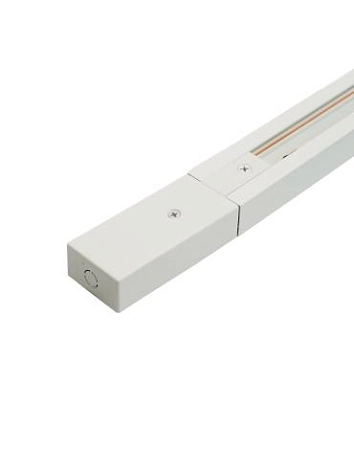 Шинопровод для трековых светильников 2м (белый) токоввод, заглушка и крепление, CAB1007 51888