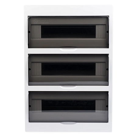 Щит настен. 45 мод. (470х325х100) IP41 светло-серый (ЩРН-П-45) EKF PROxima pb40-n-45 - купить по низкой цене в Краснодаре | ЮгКабель