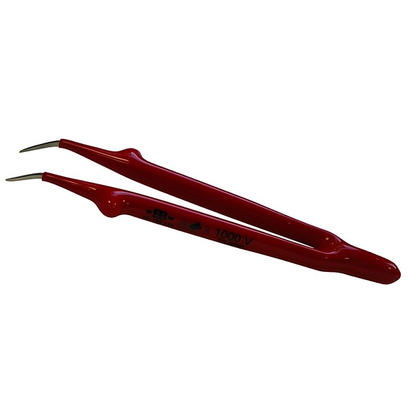 Изогнутый изолированный пинцет, 150 мм  211062 в каталоге ЮгКабель