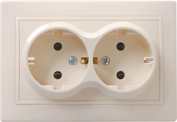 Розетка СП 2-м с з/к в сборе (кремовый) Кварта ERK24-K33-16-DM Розетка СП 2-м с з/к в сборе (кремовый) Кварта ERK24-K33-16-DM в каталоге ЮгКабель