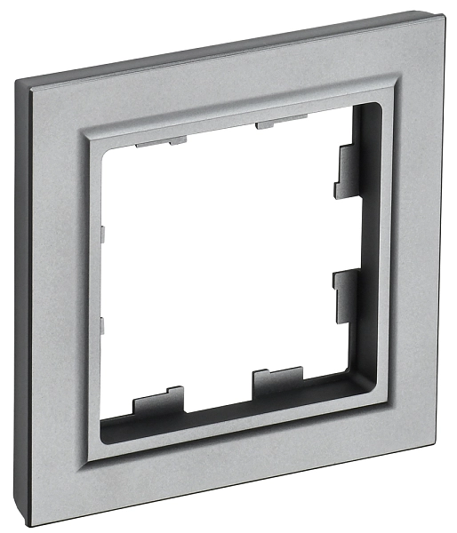 BRITE Рамка 1-мест. РУ-1-БрС сталь IEK BR-M12-K46 в каталоге ЮгКабель