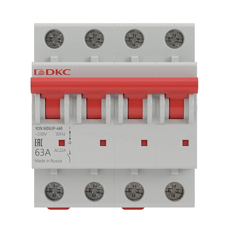 выключатель нагрузки (мини-рубильник) 4р 63а yon md63p md63p-463 - купить по низким ценам в Краснодаре Выключатель нагрузки (мини-рубильник) 4Р 63А YON MD63P MD63P-463 - купить по низкой цене в Краснодаре | ЮгКабель