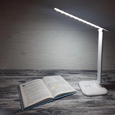 светильник настольный складной, диммируемый, 10w,100-240v, 4000к, 360х150х150 мм, белый de1725 29861 в Краснодаре - купить по низким ценам Светильник настольный складной, диммируемый, 10W,100-240V, 4000К, 360х150х150 мм, белый DE1725 29861 - купить по низкой цене в Краснодаре | ЮгКабель