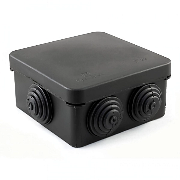 Коробка монтажная ОП  80х80х40 (HF) черн., безгалог, IP55 (105шт/кор) 40-0210-9005 Коробка монтажная ОП  80х80х40 (HF) черн., безгалог, IP55 (105шт/кор) 40-0210-9005 в каталоге ЮгКабель