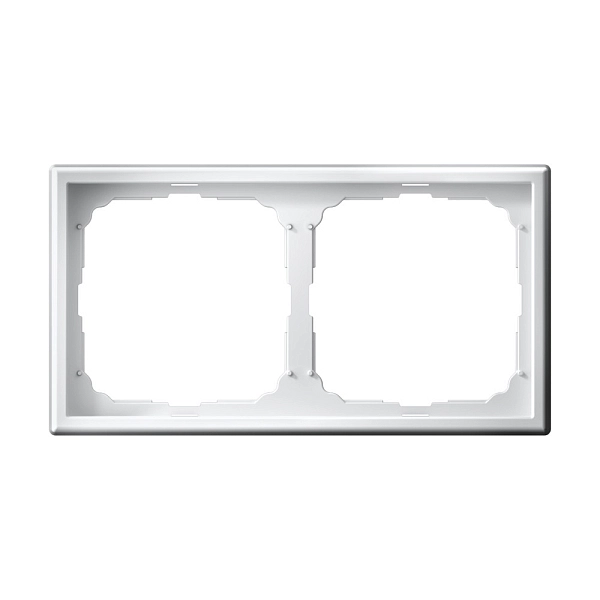 Рамка 2-местная универсальная белый ARTGALLERY GAL000102 в каталоге ЮгКабель