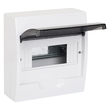 Щит настен.   8 мод. (200х148х95) IP40 белый (ЩРН-ПГ- 8) EKF PROxima pb40-n-8 - купить по низкой цене в Краснодаре | ЮгКабель