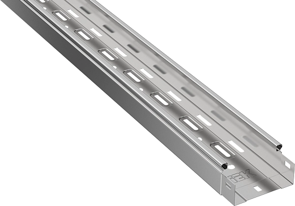 Лоток метал. перф. 100х50х3000 0,45мм ES3-15-050-100-3-045 в каталоге ЮгКабель