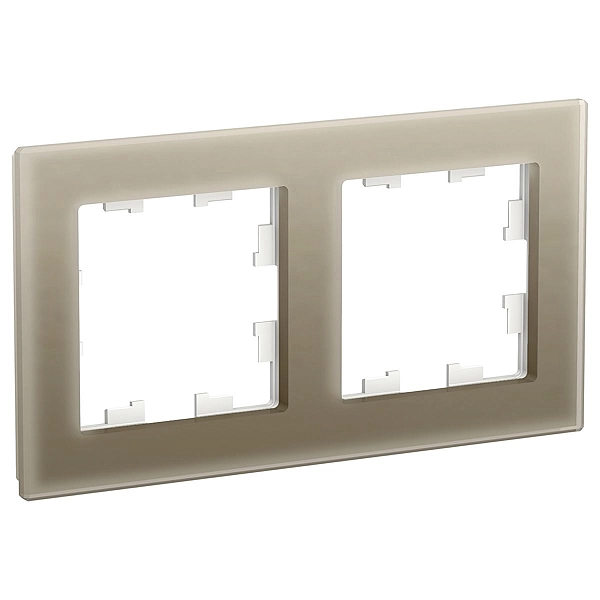 Рамка 2-местная ШАМПАНЬ ОРГ. СТЕКЛО ATN320502 Рамка 2-местная ШАМПАНЬ ОРГ. СТЕКЛО ATN320502 в каталоге ЮгКабель