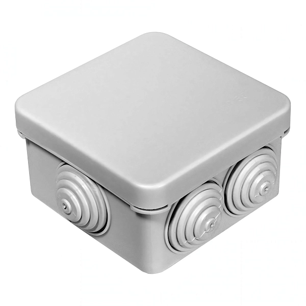 Коробка монтажная ОП  70х70х40 (HF) безгалог, IP55 (132шт/кор) 40-0200 Коробка монтажная ОП  70х70х40 (HF) безгалог, IP55 (132шт/кор) 40-0200 в каталоге ЮгКабель