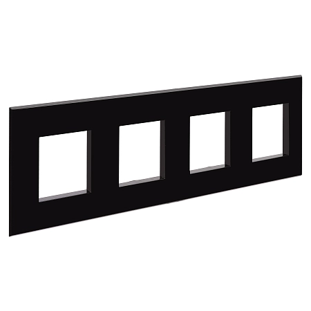 Рамка ARTLEBEDEV, "Avanti", "Черный квадрат", 8 модулей 4402908 в наличии по выгодной цене. Краснодар. ЮГКАБЕЛЬ.
