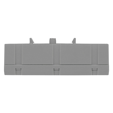 Шина "фаза" L (6х9мм) 12 отверстий латунь серый изолированный корпус на DIN-рейку EKF PROxima sn0-63-12-is - купить по низкой цене в Краснодаре | ЮгКабель