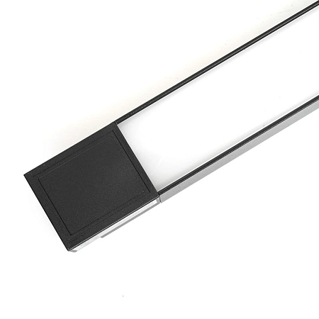 Светильник светодиодный трековый 30W 220V 4000К 2100Лм 120 град AL132 (черный) 478х33х41 линейный 48382 - купить по низкой цене в Краснодаре | ЮгКабель