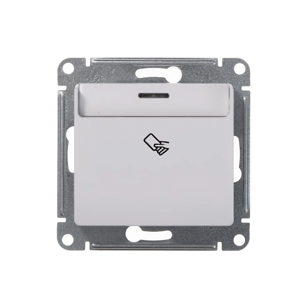 Выключатель СП карточный (белый) Glossa GSL000169 в каталоге ЮгКабель