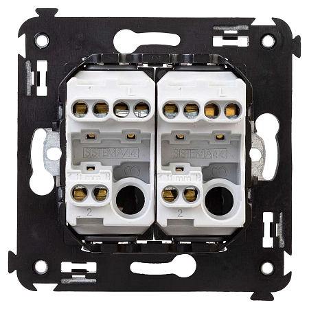 Переключатель двухклавишный в стену, "Avanti", "Белое облако" 4400114 в наличии по выгодной цене. Краснодар. ЮГКАБЕЛЬ.