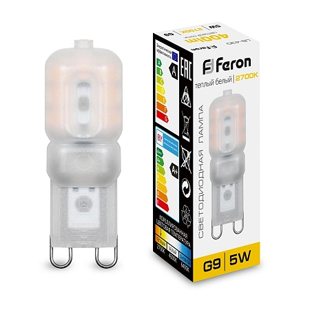 лампа светодиод. led  5w 2700к 400лм g9 30т.ч.220v (47х16) (аналог 40w) lb-430 25636 в Краснодаре - купить по низким ценам Лампа светодиод. LED  5W 2700К 400Лм G9 30т.ч.220V (47х16) (аналог 40W) LB-430 25636 - купить по низкой цене в Краснодаре | ЮгКабель