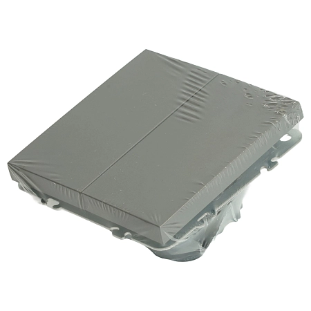 Переключатель перекрестный СП 2-м механизм (платиново-серый) soft touch Эмили RSW10-5111-10 50166 в наличии по выгодной цене. Краснодар. ЮГКАБЕЛЬ.